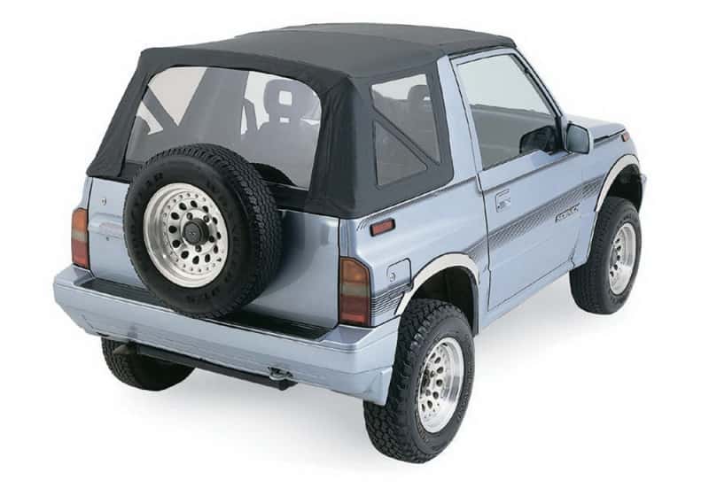 Rampage — Rampage 1999-2004 Chevy Tracker Soft Top OEM Replacement - Black Diamond
Fctry Rplcmnt Sft Tp
Top-Soft - view 2