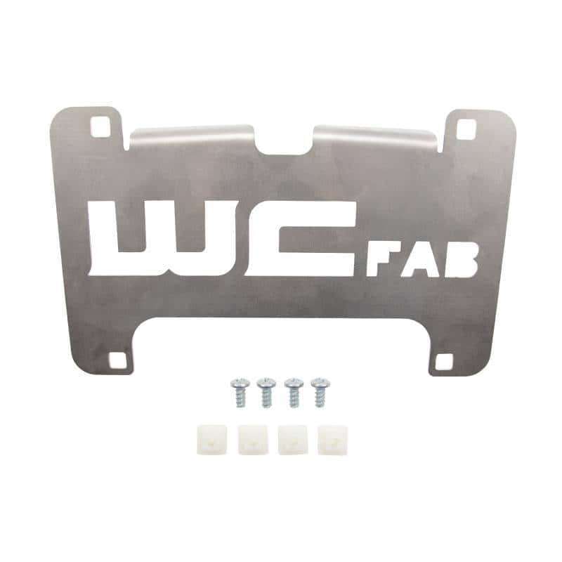Wehrli — Wehrli 15-19 Chevy HD Lower Valance Filler Panel License Plate Mount Bracket
LicPlt Brkt 15-19 CH - view 1