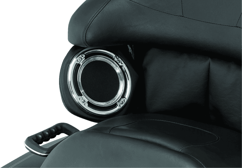 Kuryakyn — Kuryakyn Rear Speaker Accents For Harley-Davidson Chrome - view 2