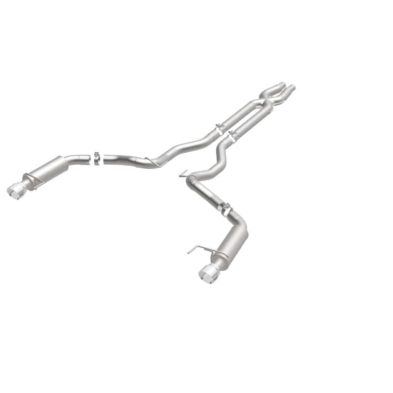 Magnaflow — MagnaFlow Cat Back, SS, 3in, Competition, Dual Split Polished 4.5in Tips 2015 Ford Mustang GT V8 5.0
Cat-Back - view 22