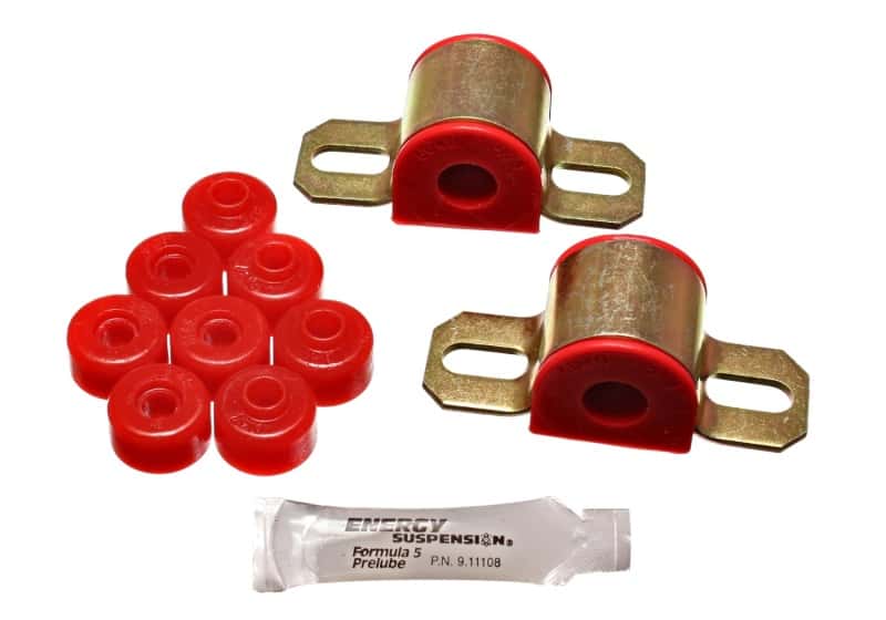 Energy Suspension — Energy Suspension 95-98 Nissan 240SX (S14) Red 16mm Rear Sway Bar Frame Bushings (Sway bar end link
Sway Bar Bushing Kit - view 1