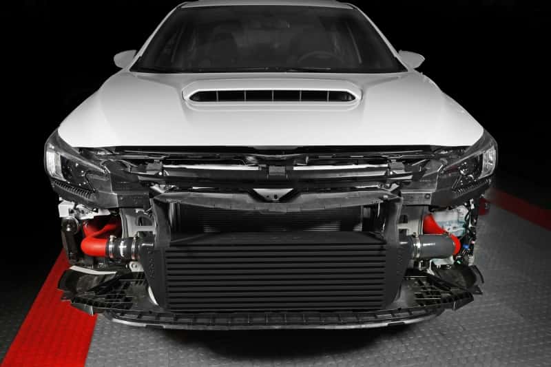 Perrin Performance — PERRIN 22-25 Subaru WRX Front Mount Intercooler Kit (Red Tubes & Black Core) - view 11