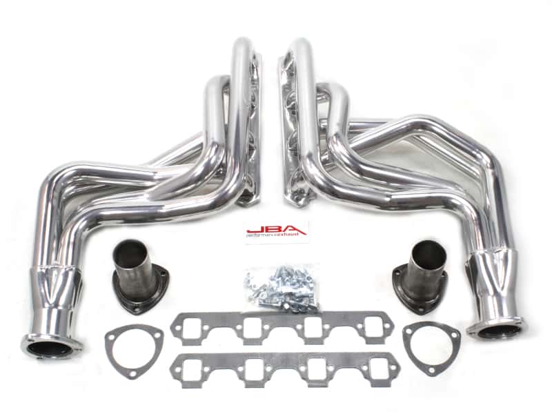 JBA — JBA 65-73 Ford Mustang 260-351W (w/Mustang II Suspension) 1-3/4in Primary Sliver Long Tube Header
Long Tube Header - view 1