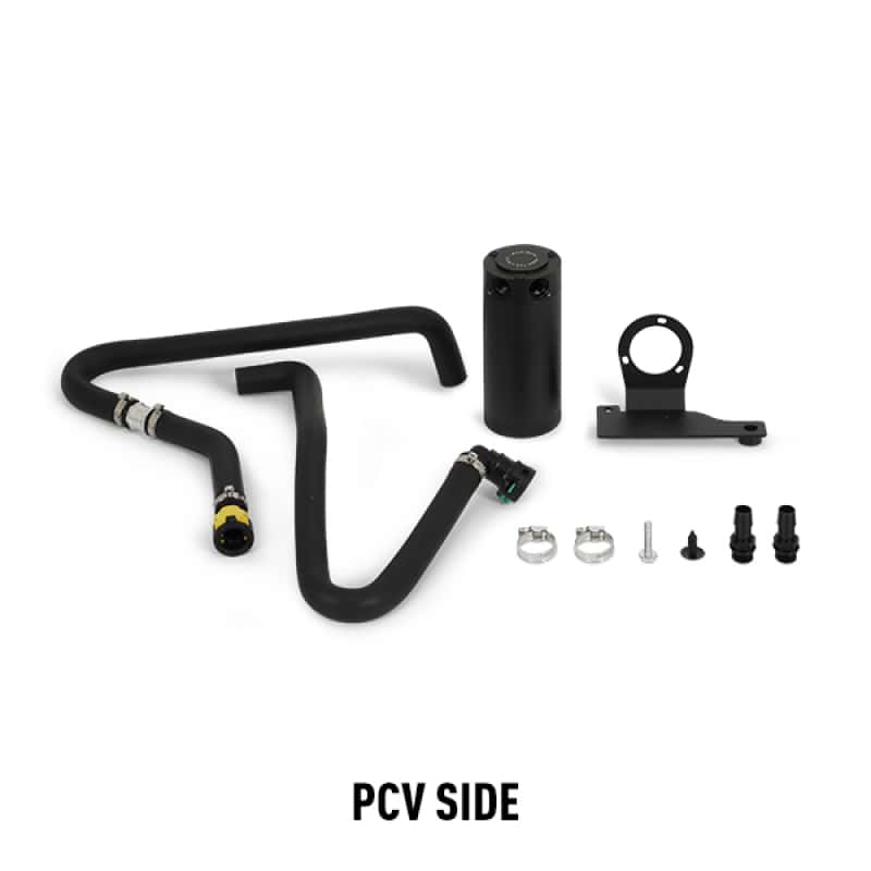 Mishimoto — Mishimoto 11-14 Ford F-150 EcoBoost 3.5L Baffled Oil Catch Can Kit - Black
Oil Catch Can Kit - view 2