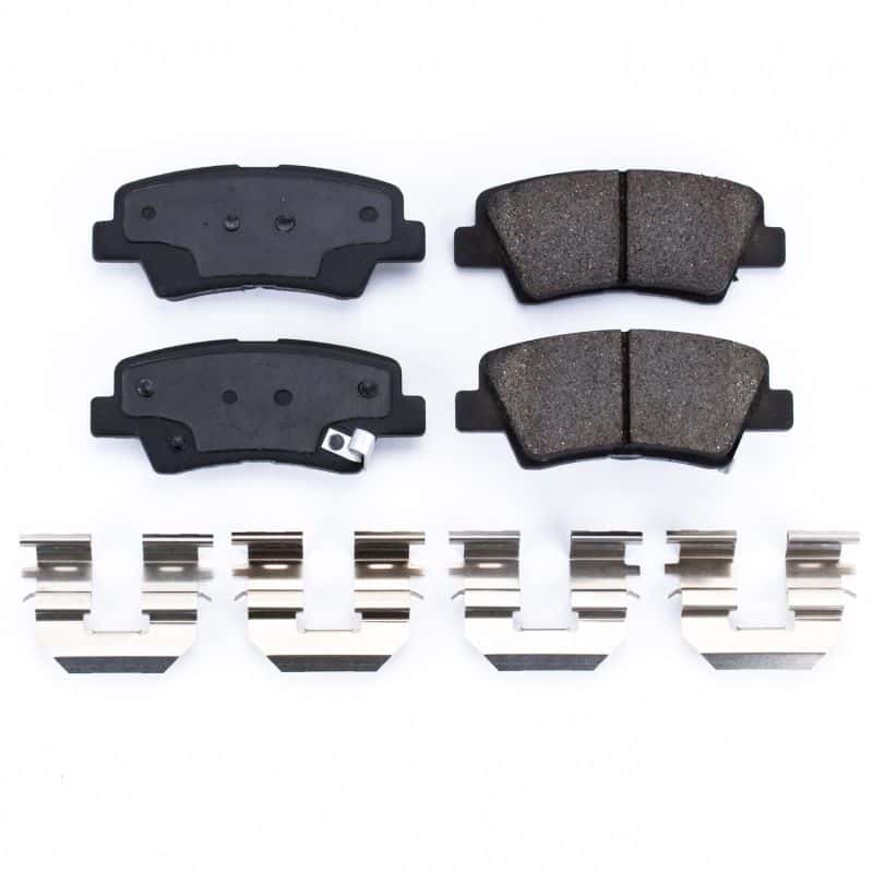 PowerStop — Power Stop 09-11 Hyundai Azera Rear Z17 Evolution Ceramic Brake Pads w/Hardware
Z17 Brake Pads - view 1