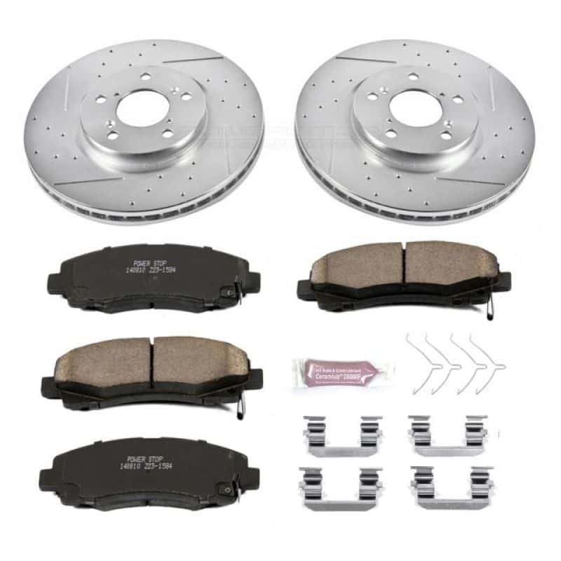 PowerStop — Power Stop 12-14 Honda Ridgeline Front Z23 Evolution Sport Brake Kit - view 1