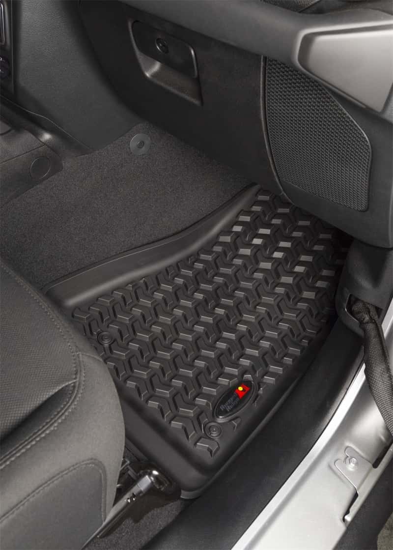 Rugged Ridge — Rugged Ridge Floor Liner Front Black 2018-2020 Jeep Wrangler 2020 Gladiator JL / JT
OFFROAD_FLOORLINERS
Floor Mat Set - view 6