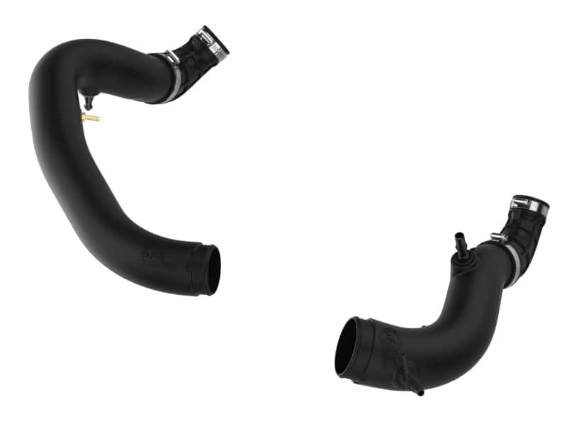 aFe — aFe 15-16 Ford F150 V6 3.5L Turbo Inlet Pipes - Black
Turbo Inlet - view 1
