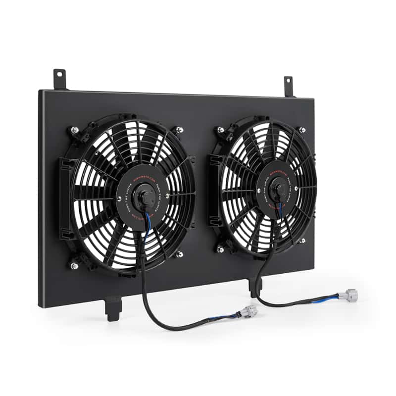 Mishimoto — Mishimoto 03-06 Nissan 350Z Aluminum Fan Shroud Black
Fan Shroud Kit - view 2