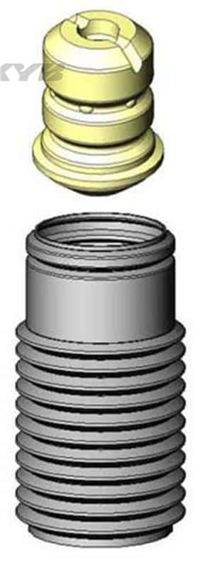 KYB — KYB Shocks & Struts Strut Boots Front VOLVO 740 Series 1985-92 VOLVO 760 Series 1983-93 VOLVO 780 Se
Strut Boot - view 4