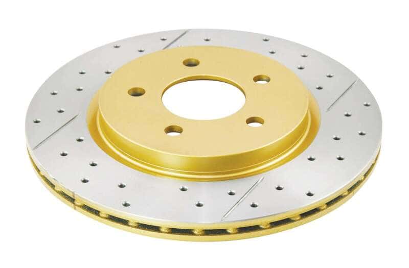DBA — DBA 05-14 Ford Mustang GT Rear Drilled & Slotted Street Series Rotor
X Street Series
Brake Rotor - view 1
