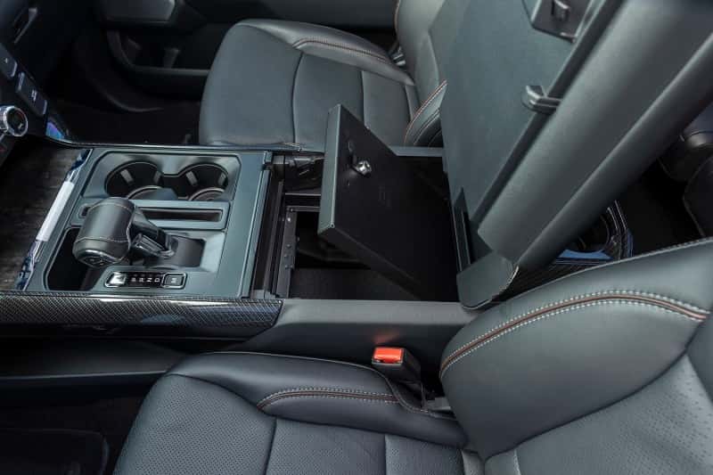 Tuffy Products — Tuffy Ford F150 Console Safe W/ Keyed Lock For W/ Flow Thru Console
Console Safe - view 7