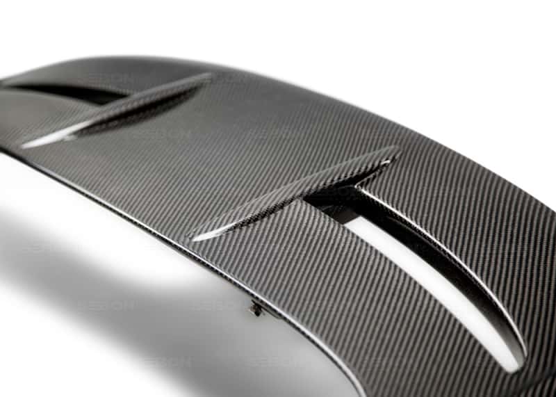 Seibon — Seibon 11-15 Ford Fiesta (Hatchback) ST-Style Carbon Fiber Rear Spoiler - view 3