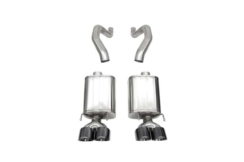 CORSA Performance — Corsa 06-13 Chevy Corvette C6 Z06 7.0L / 09-13 ZR1 6.2L Black PVD AxleBack Exhaust w/4.5in Twin Tips
Exhaust - view 1