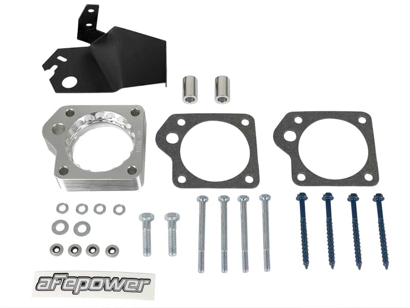 aFe — aFe Silver Bullet Throttle Body Spacers TBS Ford Ranger/Explorer 90-01 V6-4.0L (Excluding SOHC)
Throttle Body Spacer
TBdySpacer - view 5