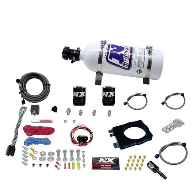 Nitrous Express — Nitrous Express Dodge Hemi Nitrous Plate Kit (50-400HP) w/5lb Bottle
Injection System Kit
N2OSys - view 2