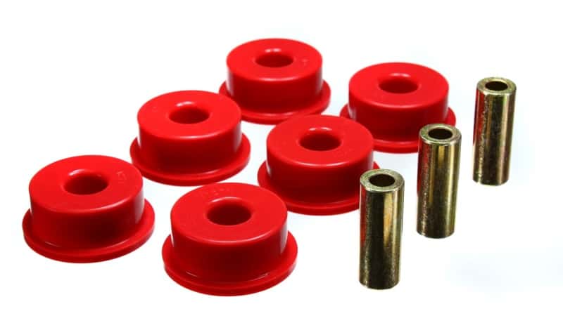Energy Suspension — Energy Suspension 10 Chevy Camaro Red Rear Differential Carrier Bushing Set
Differential Bushing - view 1