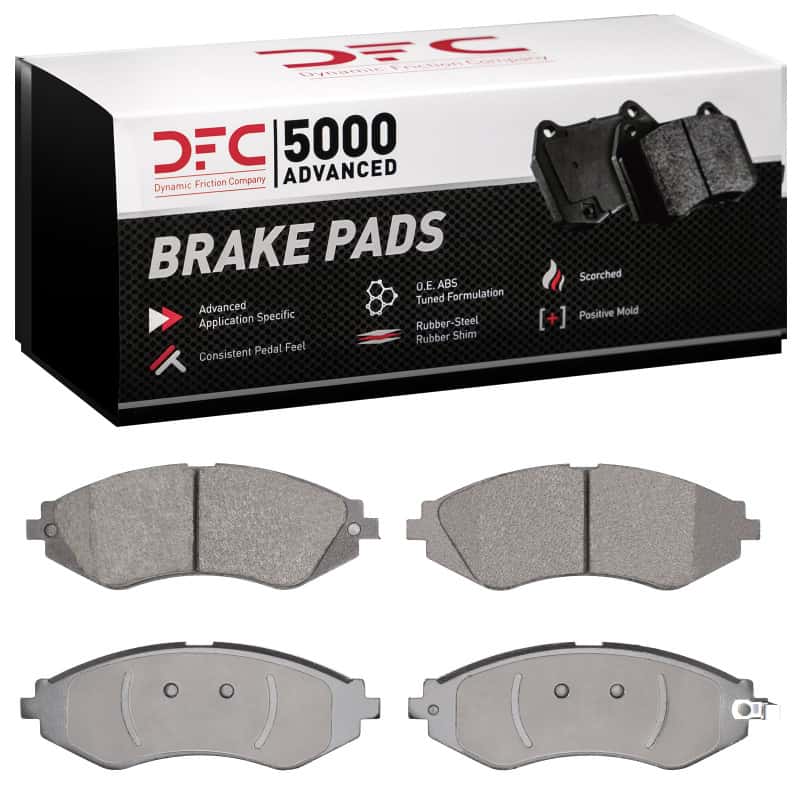 DFC — DFC 99-17 Chevrolet Aveo5 Front 5000 Advanced Ceramic Brake Pads
DFC Brake Pad Set - view 1