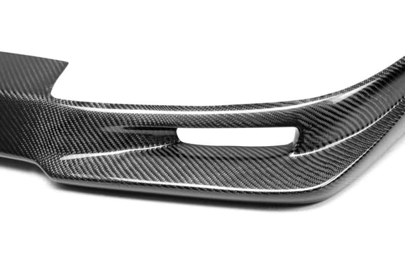 Seibon — Seibon 02-03 Subaru WRX GD Carbon Fiber Front Lip - view 4