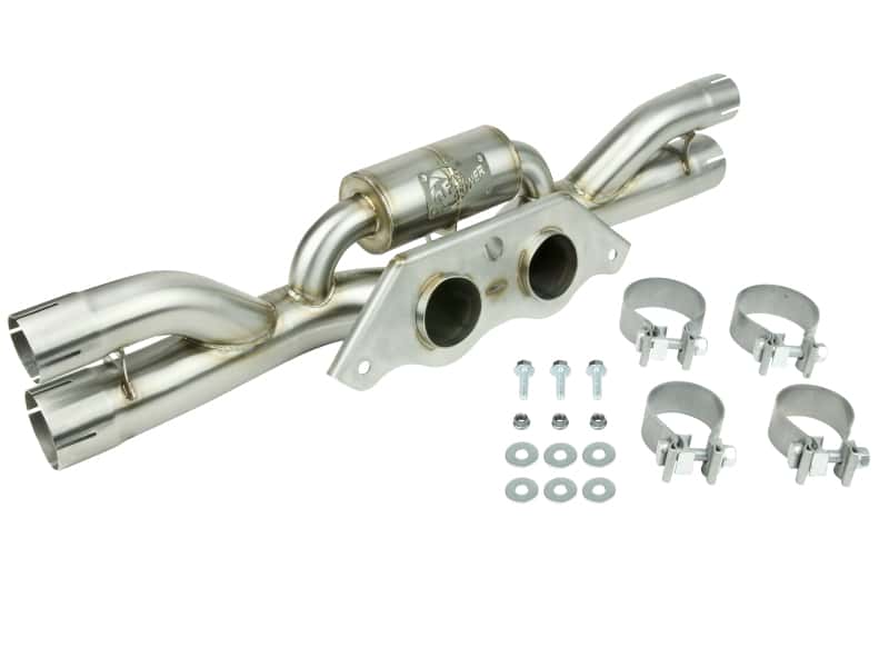 aFe — aFe Power MACHForce XP 304 Stainless Secondary Muffler Delete Pipe 14-19 Porsche 911 GT3 3.8L/4.0L
Muffler Delete Pipe - view 6