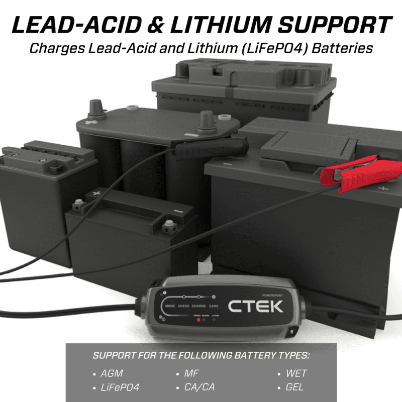 CTEK — CTEK Battery Charger - CT5 Powersport - 2.3A - view 2