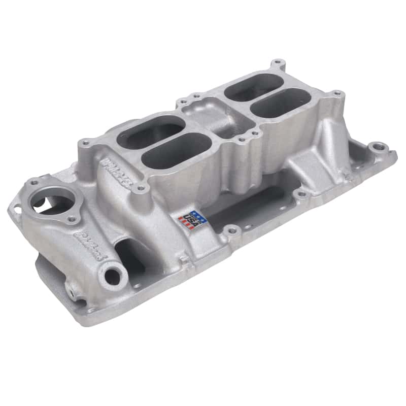 Edelbrock — Edelbrock Performer RPM Dual-Quad Air-Gap for Small-Block Chevy
MANIFOLD - view 5