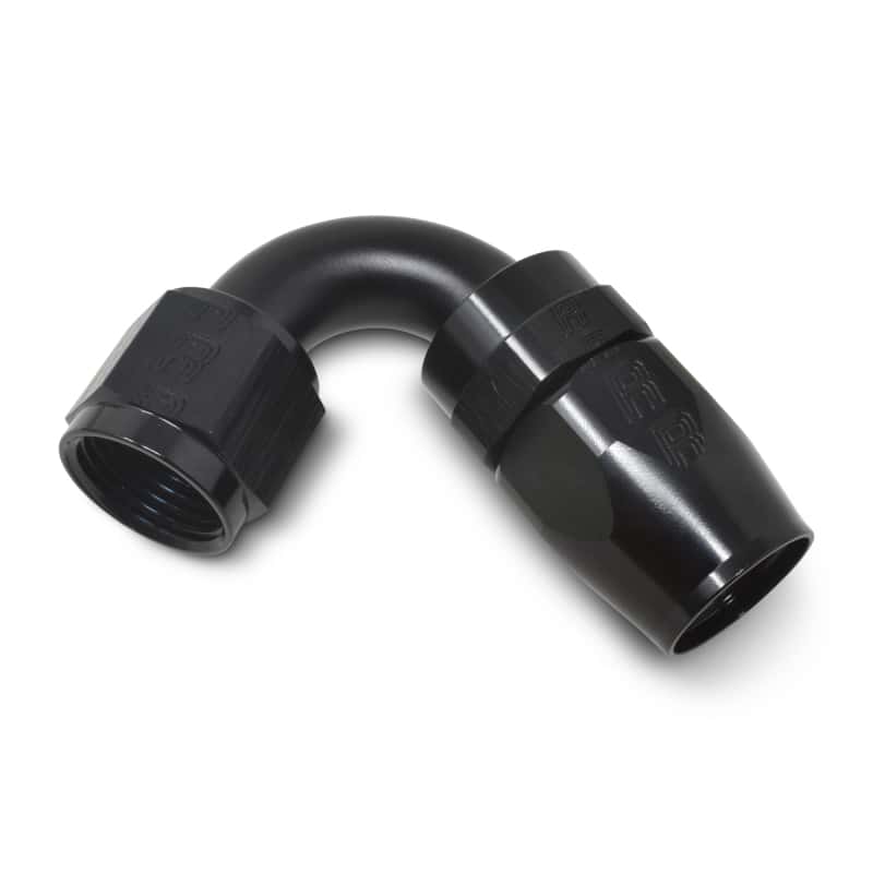 Russell — Russell Performance -6 AN Black 120 Degree Full Flow Swivel Hose End
Hose Fitting - view 3