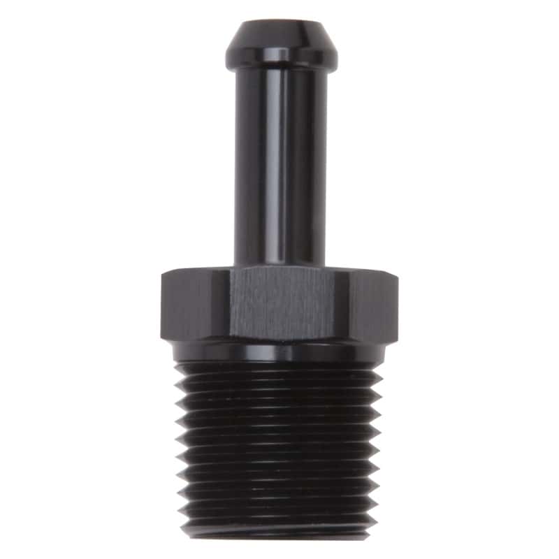Edelbrock — Edelbrock Hose Fittings Straight 1/2In NPT to 3/8In Barb Black Anodize
KIT PARTS - view 3