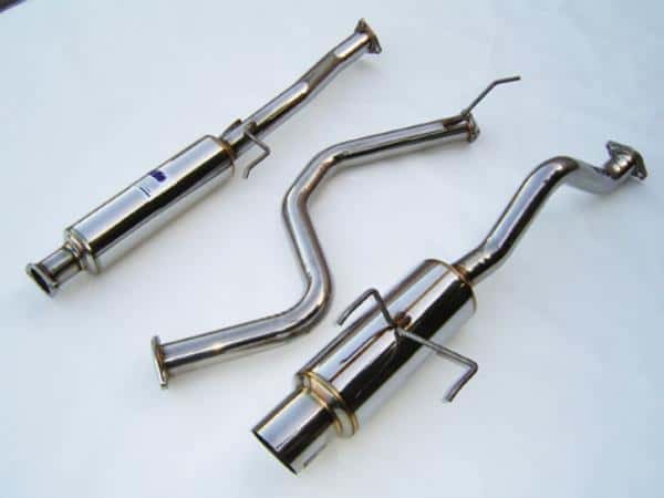 Invidia — Invidia 94-01 Acura Integra 2DR LS/RS/ 97+ Type-R 2DR 60mm (101mm tip) Cat-back Exhaust - view 1
