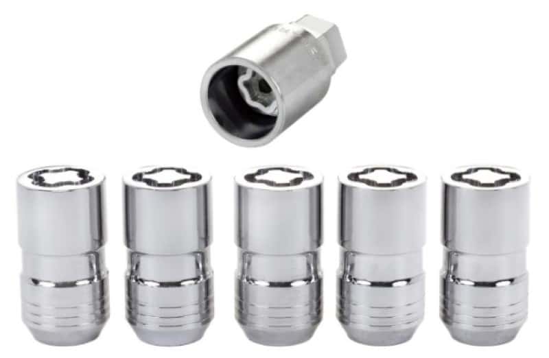 McGard — McGard Wheel Lock Nut Set - 5pk. (Cone Seat) M14X1.5 / 22mm Hex / 1.639in OAL - Chrome - view 2