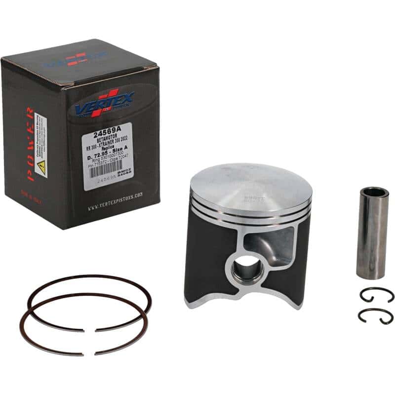 Vertex Pistons — Vertex Piston 22-24 Beta RR 2T 300 300cc Cast Replica Piston Kit - view 2