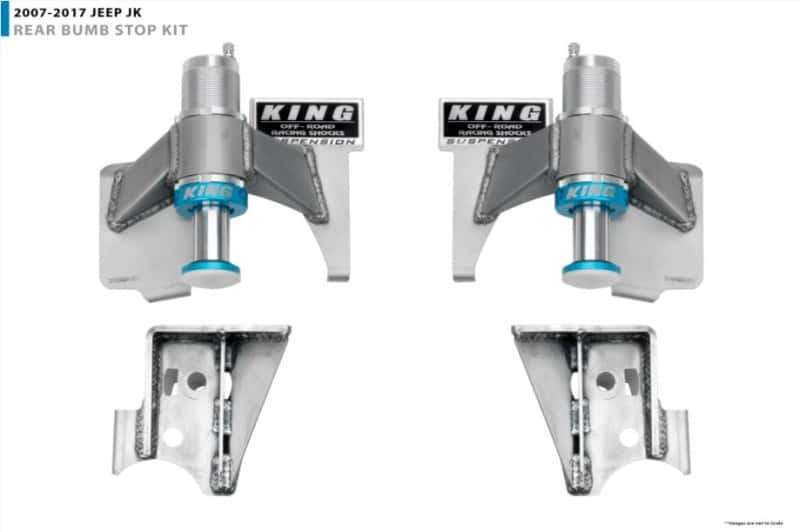 King Shocks — King Shocks 07-18 Jeep Wrangler JK Rear 2.0 Dia Bump Stops (Pair)
OEM Bump Stop Kit - view 2