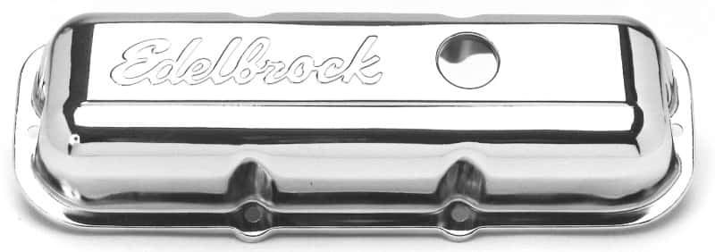 Edelbrock — Edelbrock Valve Cover Signature Series Chevrolet 1982-1993 2 8L 60 V6 Chrome
CHROME/PRO-FLO - view 1