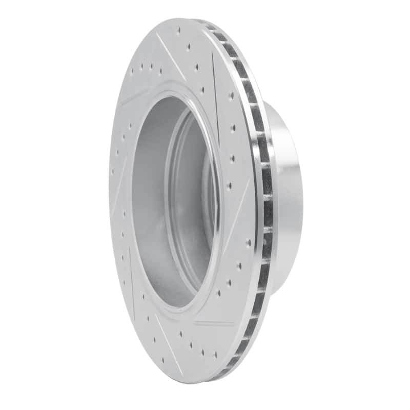 R1 Concepts — R1 06-10 BMW 530XI Rear Left Drilled & Slotted Silver Brake Rotor
R1 Brake Rotor Drill - view 4