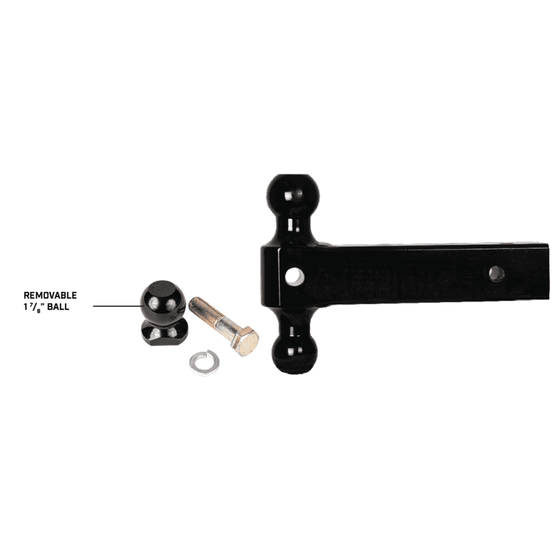 GEN-Y Hitch — Gen-Y 2.5in Shank 21K Extended Dual-Ball Mount 12in length
Dual-Ball Mount - view 3