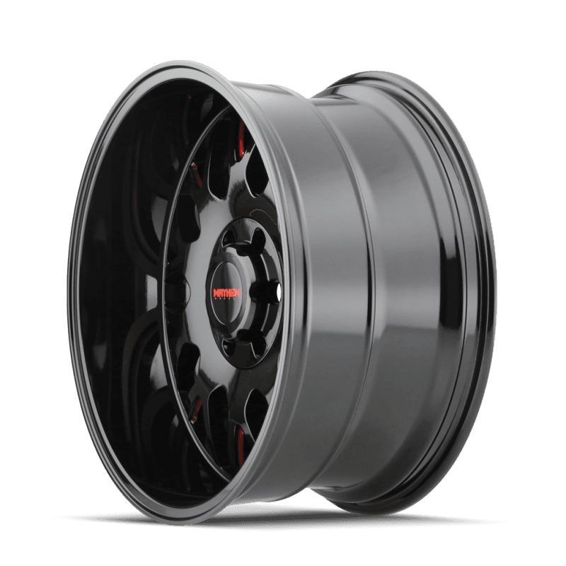 Mayhem — Mayhem 8110 Tripwire 20x9 / 8x165.1 BP / 0mm Offset / 130.8mm Hub Black w/ Prism Red Wheel - view 2
