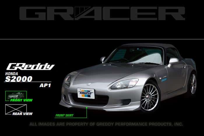 GReddy — GReddy 00-03 Honda S2000 Urethane Front Lip Spoiler ** Must ask/call to order** - view 2