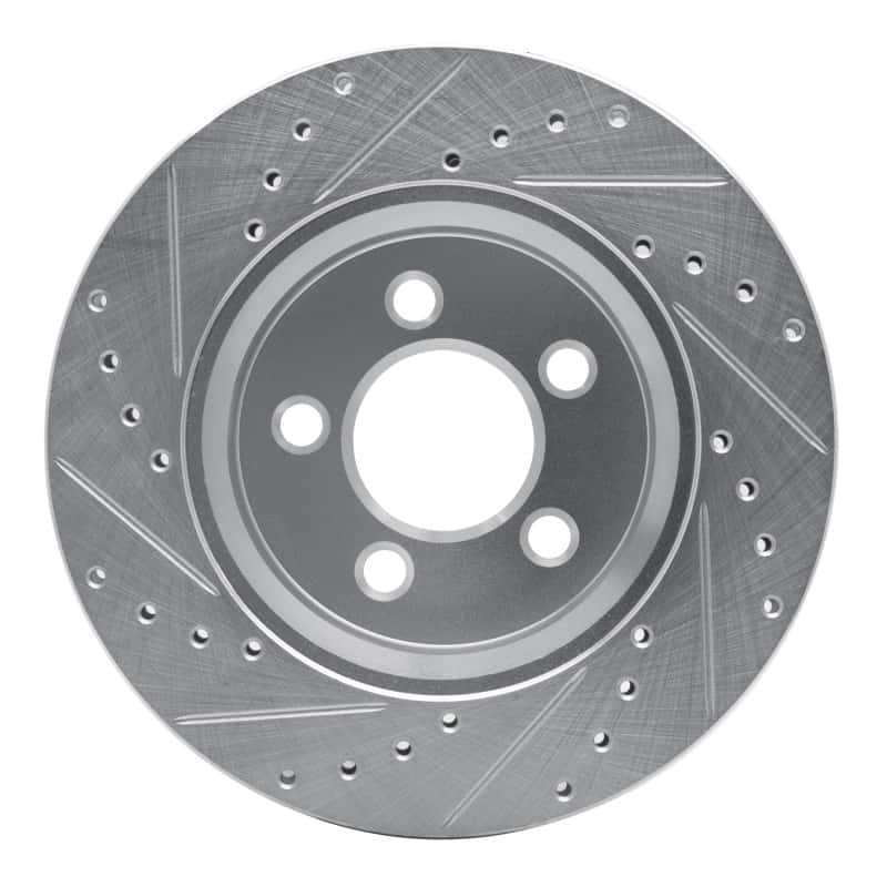 R1 Concepts — R1 07-12 Dodge Nitro Front Right Drilled & Slotted Silver Brake Rotor
R1 Brake Rotor Drill - view 5