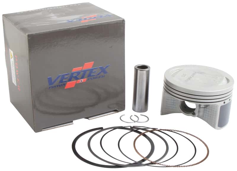 Vertex Pistons — Vertex Piston 2014 Yamaha YFM 450 DAE Grizzly 4x4 Hunter 450cc +050mm OS Cast Replica Piston Kit - view 2