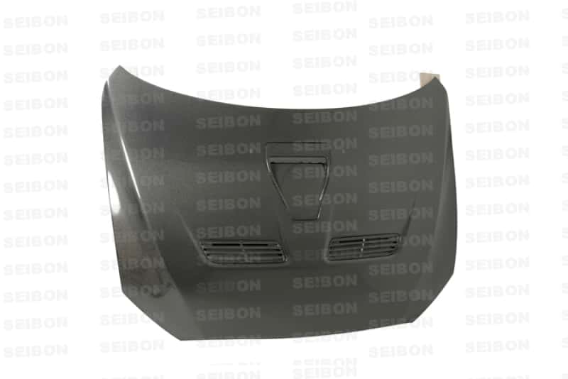 Seibon — Seibon 08-12 Mitsubishi Evo X OEM style Carbon Fiber Hood - view 1