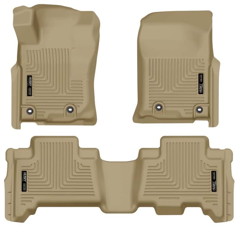 Husky Liners — Husky Liners 2013 Toyota 4Runner WeatherBeater Tan Front & 2nd Seat Floor Liners
Floor Liners - view 2