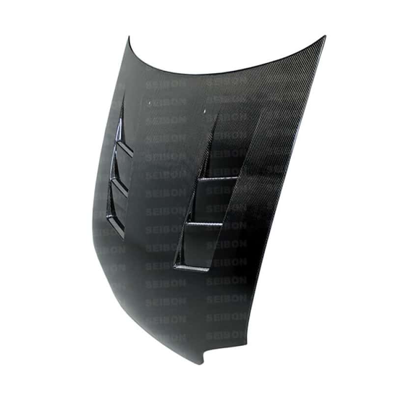 Seibon — Seibon 92-95 Honda Civic 2DR/3DR TS-Style Carbon Fiber Hood - view 2