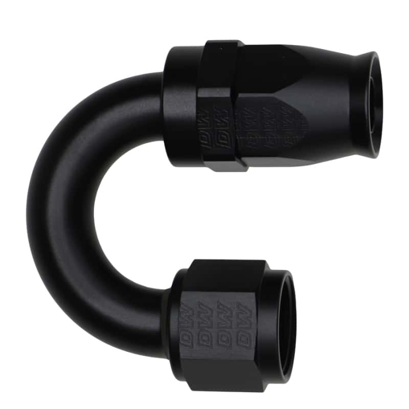 DeatschWerks — DeatschWerks 10AN Female Flare Swivel 180-Degree Hose End PTFE - Anodized Matte Black
Lines & Fittings - view 1