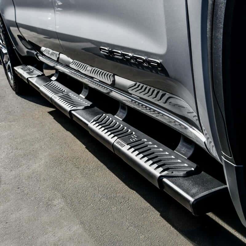 Westin — Westin 2019 Chevrolet Silverado/Sierra 1500 Crew Cab (6.5ft) R5 Modular Nerf Step Bars - Black
Nerf/StepBarWTW - view 6