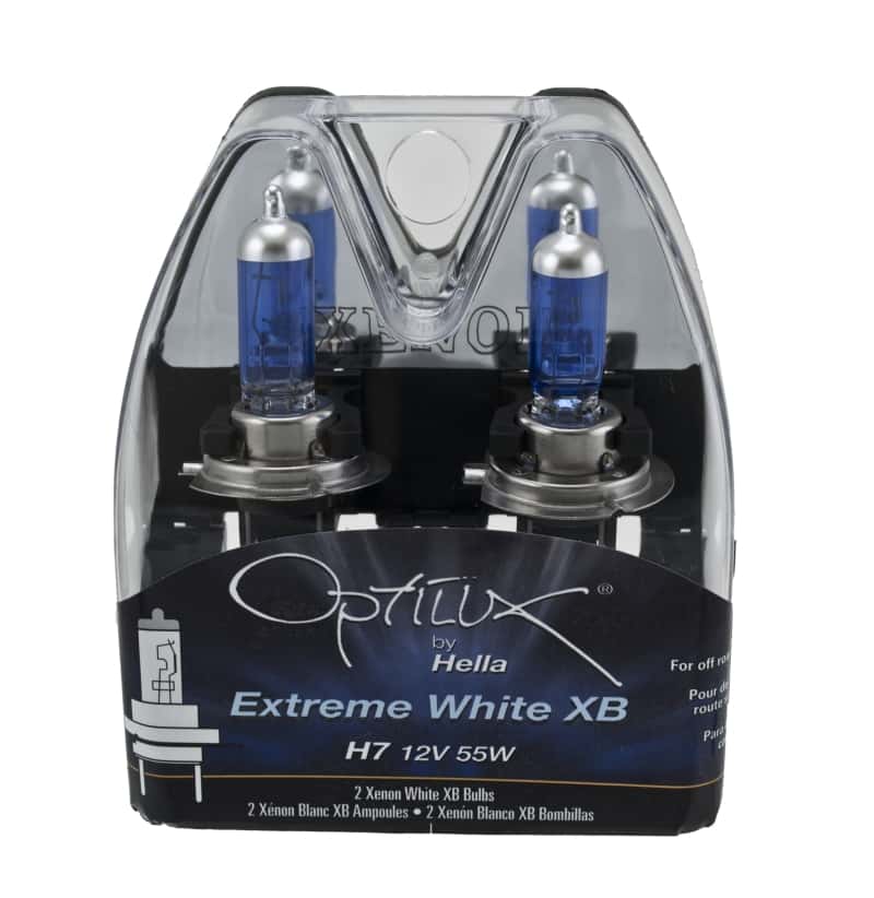 Hella — Hella Optilux 12V/55W H7 Extreme Blue Bulb (Pair)
H7 Halogen Bulb - view 16