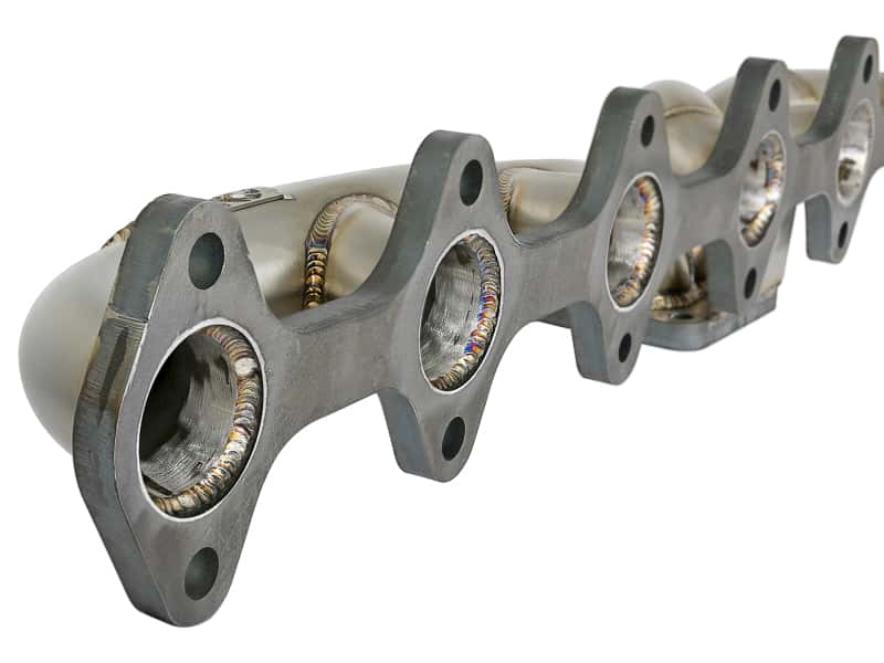 aFe — aFe Twisted Steel Header w/ T4 Turbo Manifold 03-07 Dodge Diesel L6-5.9L
Exhaust Manifold - view 4