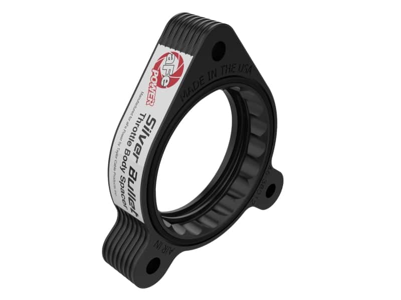 aFe — aFe Silver Bullet Throttle Body Spacer 19-21 Toyota Corolla L4 2.0L - Black
Throttle Body Spacer - view 5