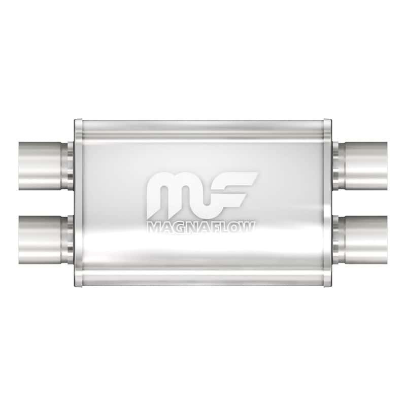 Magnaflow — MagnaFlow Muffler Mag SS 11X4X9 2.25 D/D
Straight Through - view 1