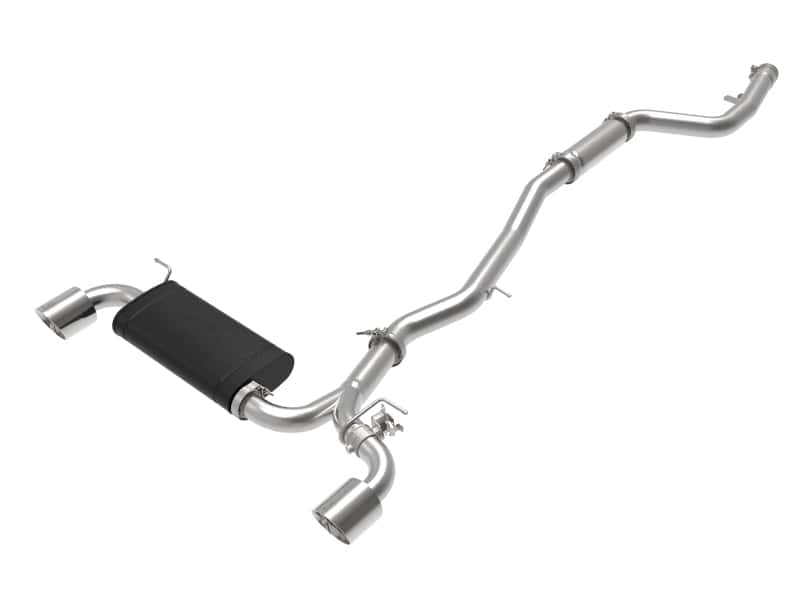 aFe — aFe POWER Takeda 2020 Toyota Supra L6-3.0L (t) 3in-2.5in 304 SS CB Exhaust Polished Tips
Cat-Back Exhaust - view 1