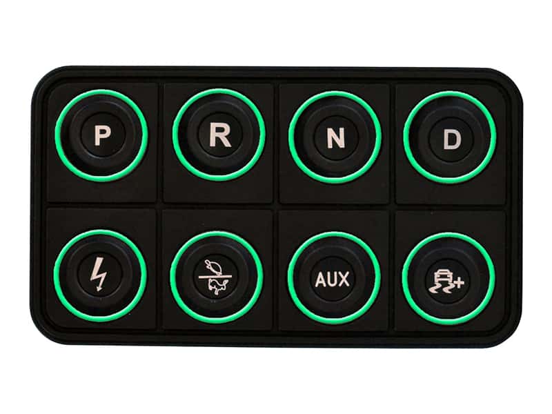 AEM — AEM EV 8 Button Keypad CAN Based Programmable Backlighting - view 3